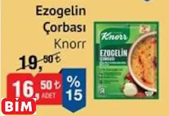 KNORR EZOGELİN ÇORBASI KNORR EZOGELİN ÇORBASI